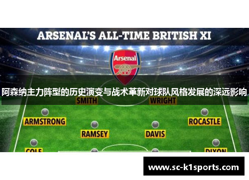 阿森纳主力阵型的历史演变与战术革新对球队风格发展的深远影响